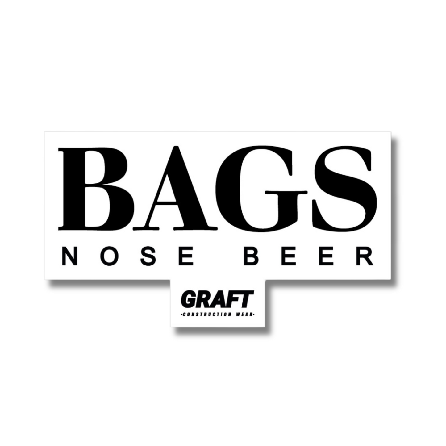 Bags Hard Hat Sticker