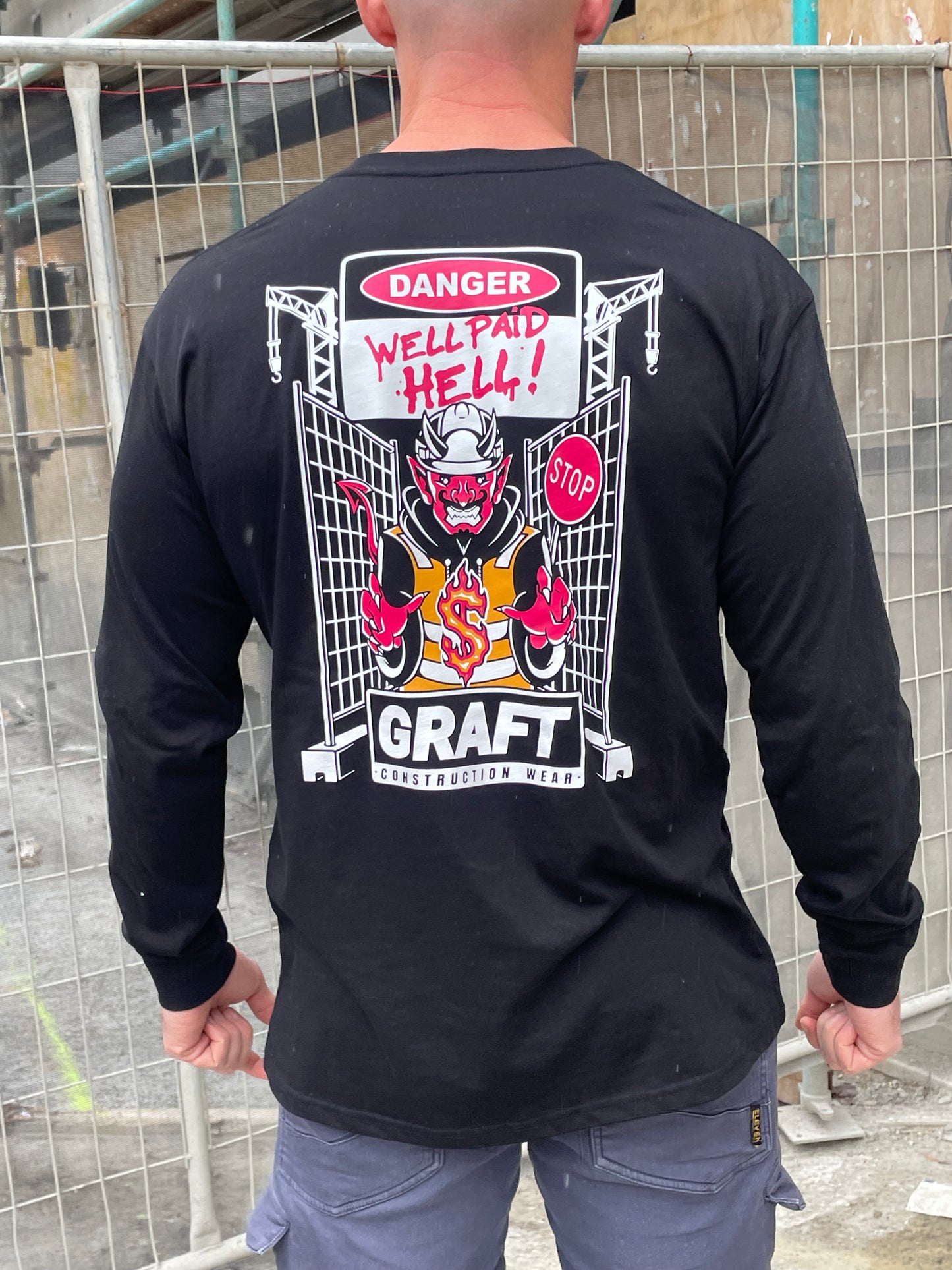 WELL PAID HELL LONG TEE