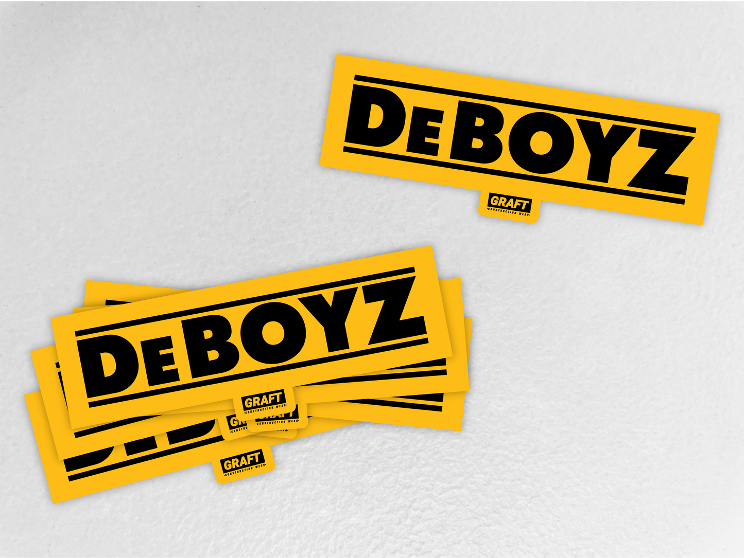 DeBoyz Hard Hat Sticker