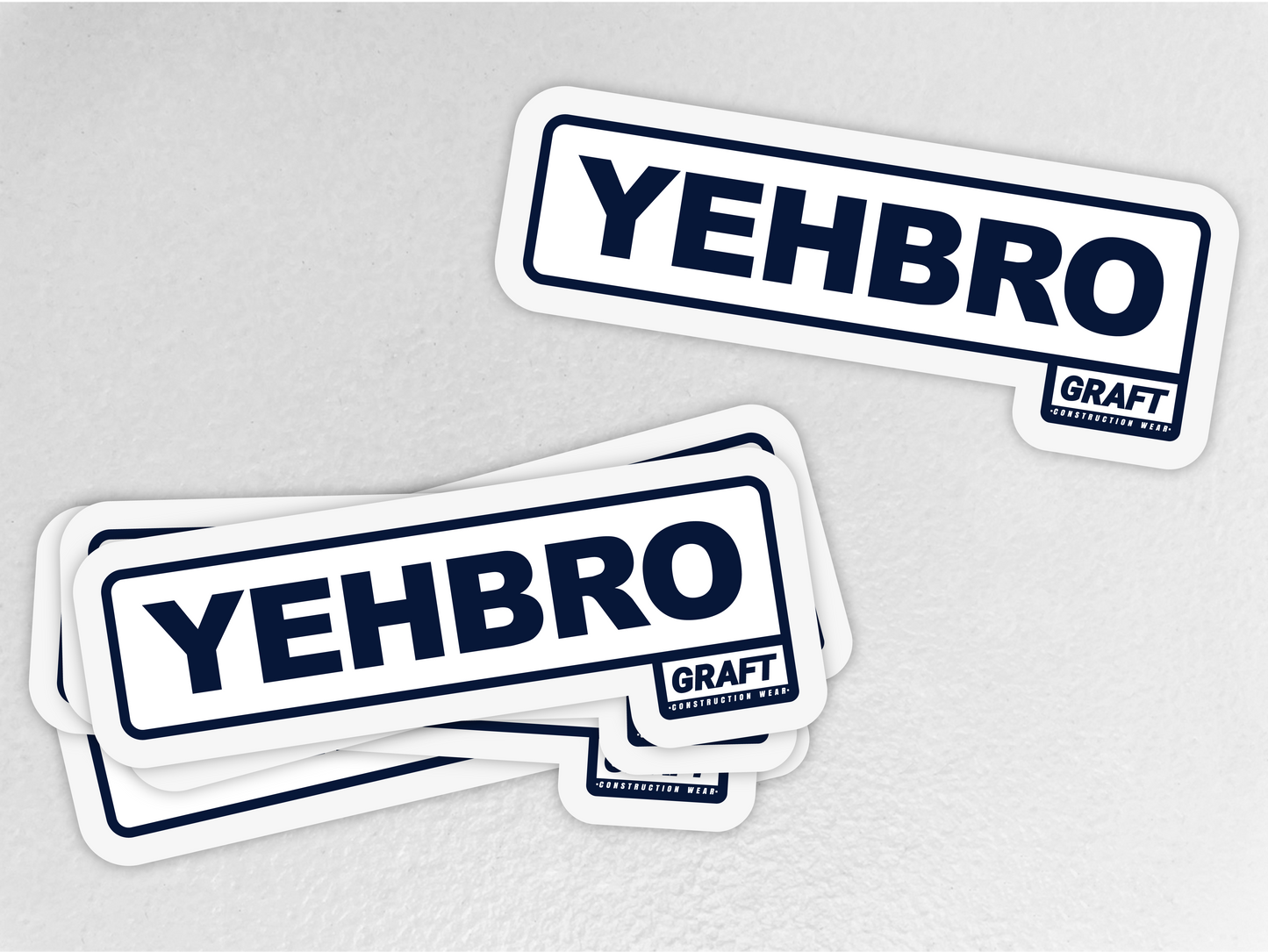 YEHBRO Hard Hat Sticker