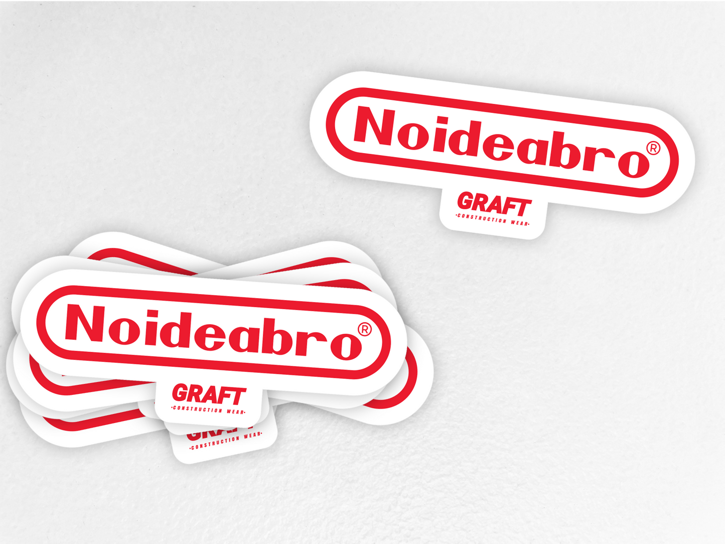 Noideabro Hard Hat Sticker