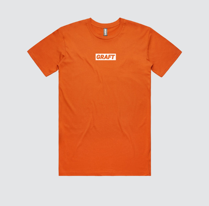 ORANGE CONSTRUCTION TEE