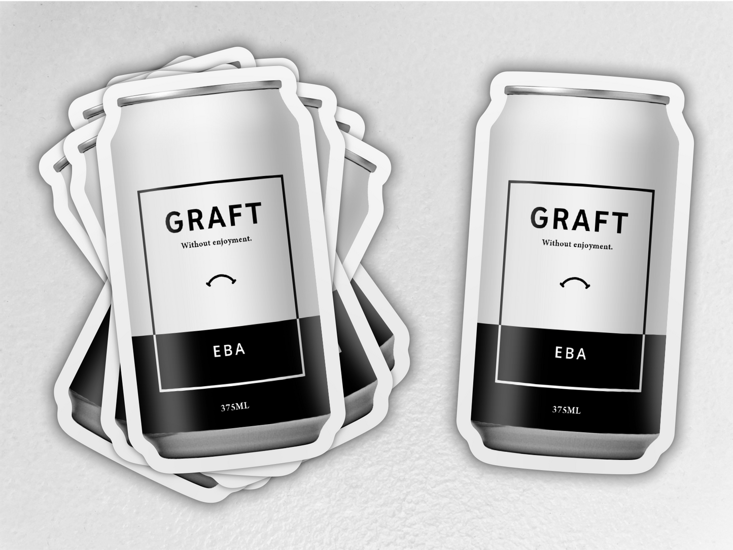 EBA CAN HARD HAT STICKER
