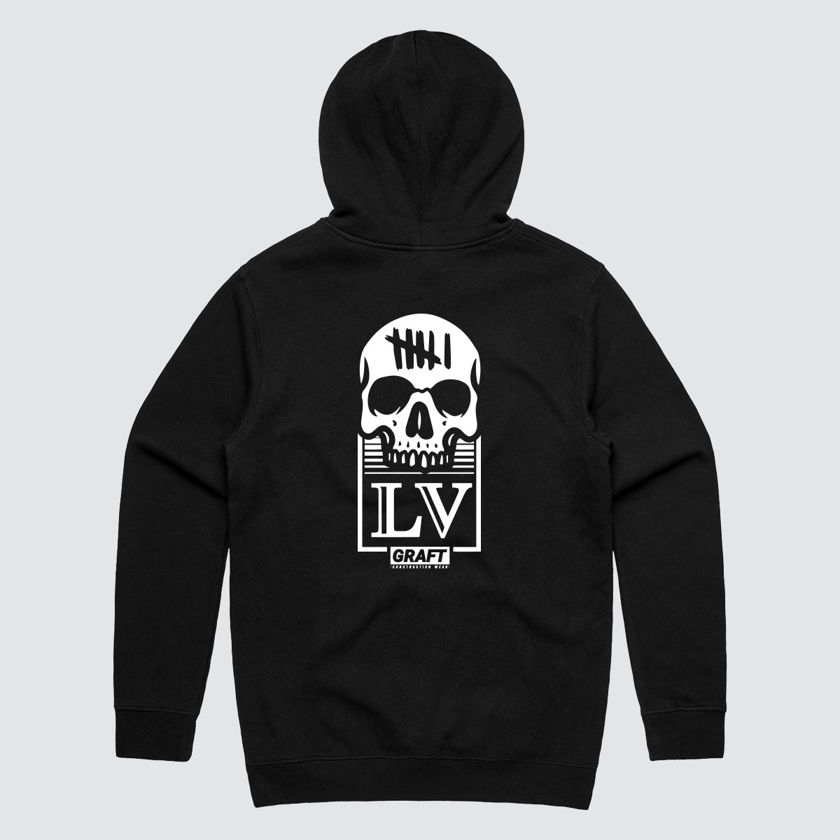PREMIUM SKULL 6X55 CODE HOODIE