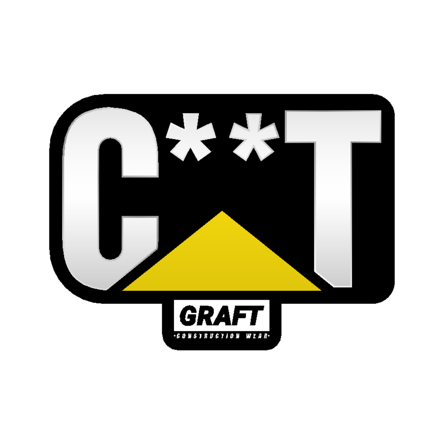 C**T Hard Hat Sticker