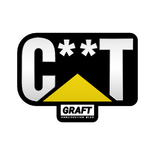 C**T Hard Hat Sticker