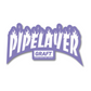 PIPELAYER - Flame Series Hard Hat Sticker