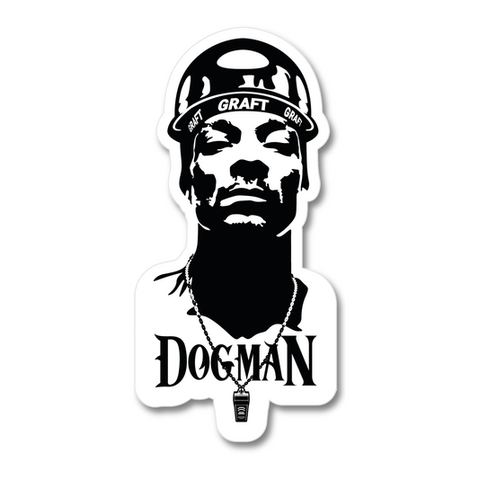 Dogman Hard Hat Sticker