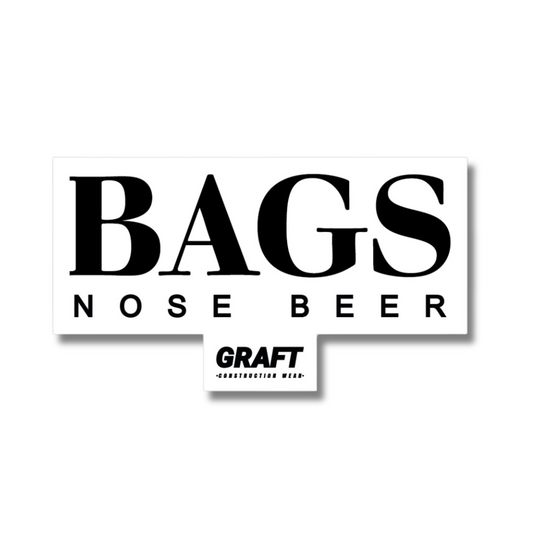 Bags Hard Hat Sticker
