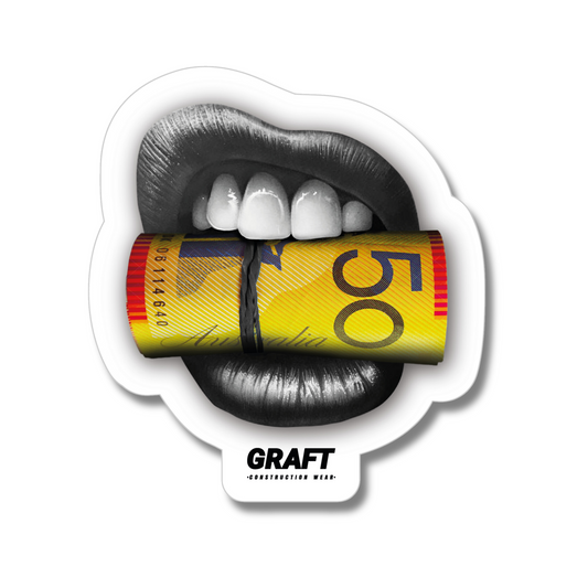LIPS Hard Hat Sticker