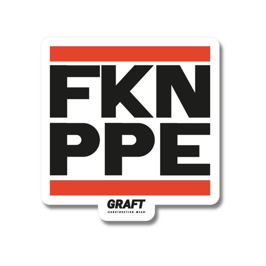FKN PPE Hard Hat Sticker