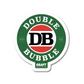 Double Bubble Hard Hat Sticker