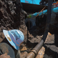PLUMBER - Flame Series Hard Hat Sticker