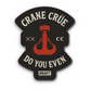 Crane Crue CC Hard Hat Sticker