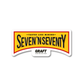 Seven n Seventy Hard Hat Sticker