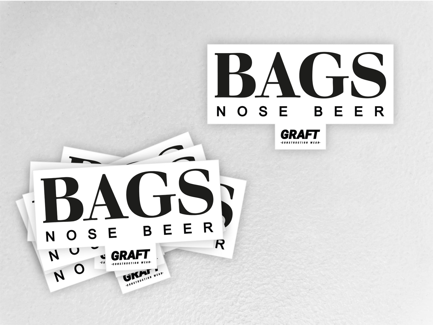 Bags Hard Hat Sticker