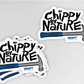Chippy by Nature Hard Hat Sticker