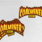 COALMINER - Flame Series Hard Hat Sticker