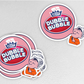 Dubble Bubble Hard Hat Sticker