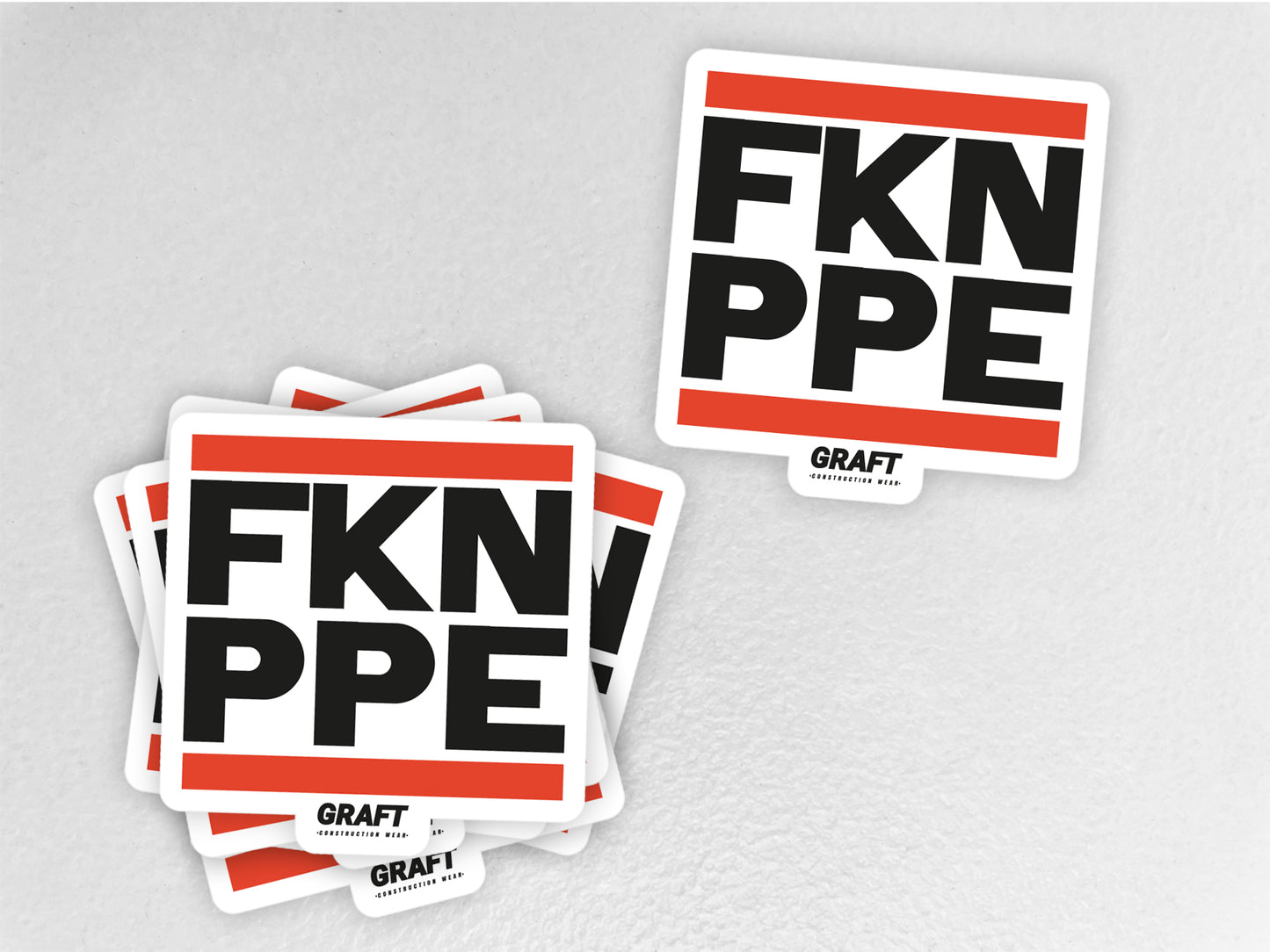 FKN PPE Hard Hat Sticker