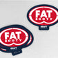 Fat Booty Hard Hat Sticker