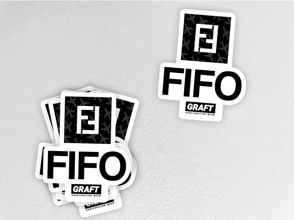 Fifo Rack Sticker FIFO Lux Hard Hard Sticker – Graft Wear