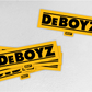 DeBoyz Hard Hat Sticker
