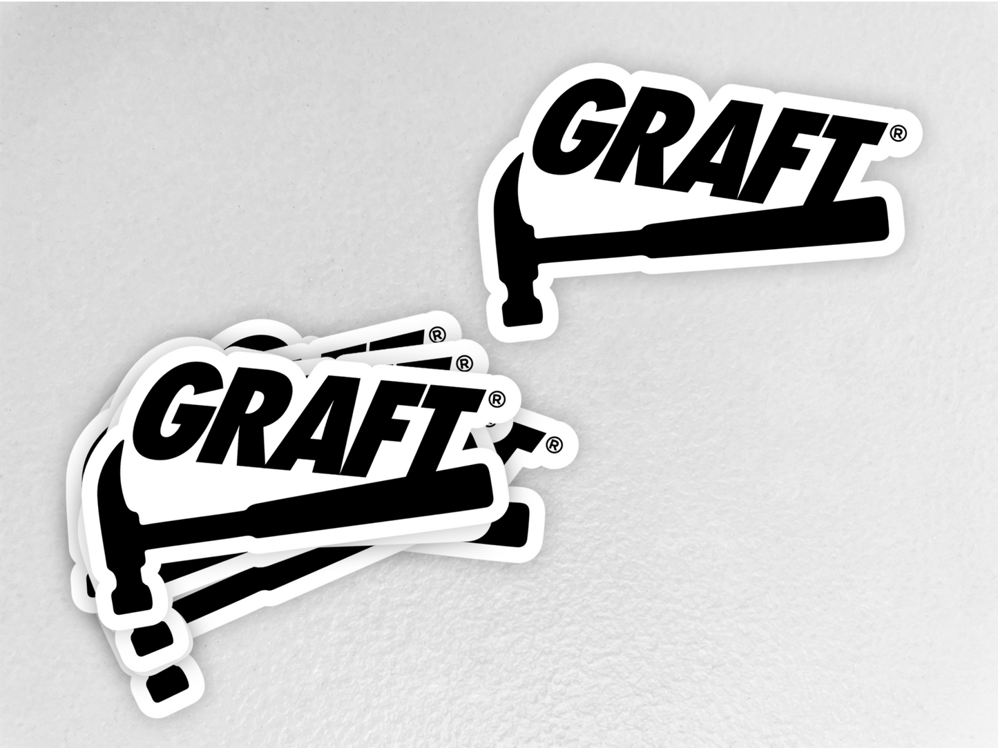 Graft Just Send It Hard Hard Sticker