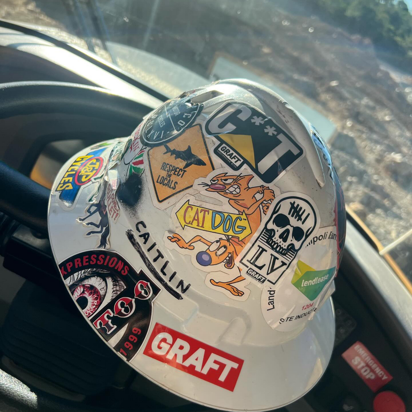 C**T Hard Hat Sticker