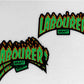 LABOURER - Flame Series Hard Hat Sticker