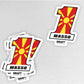 #1 Masso Hard Hat Sticker