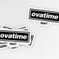 Ovatime Hard Hat Sticker