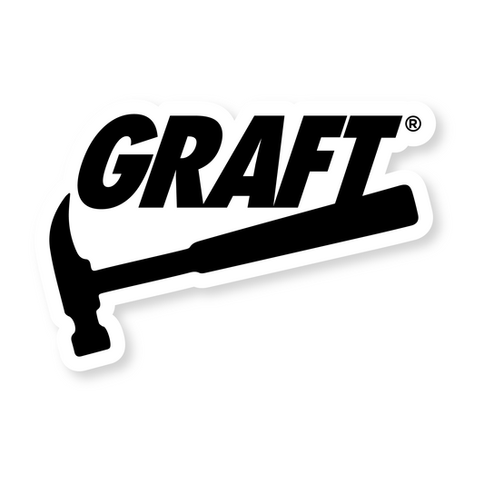 Graft Just Send It Hard Hard Sticker