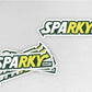 Sparky Hard Hat Sticker
