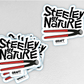 Steeley by Nature Hard Hat Sticker