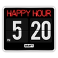 HAPPY HOUR HARD HAT STICKER