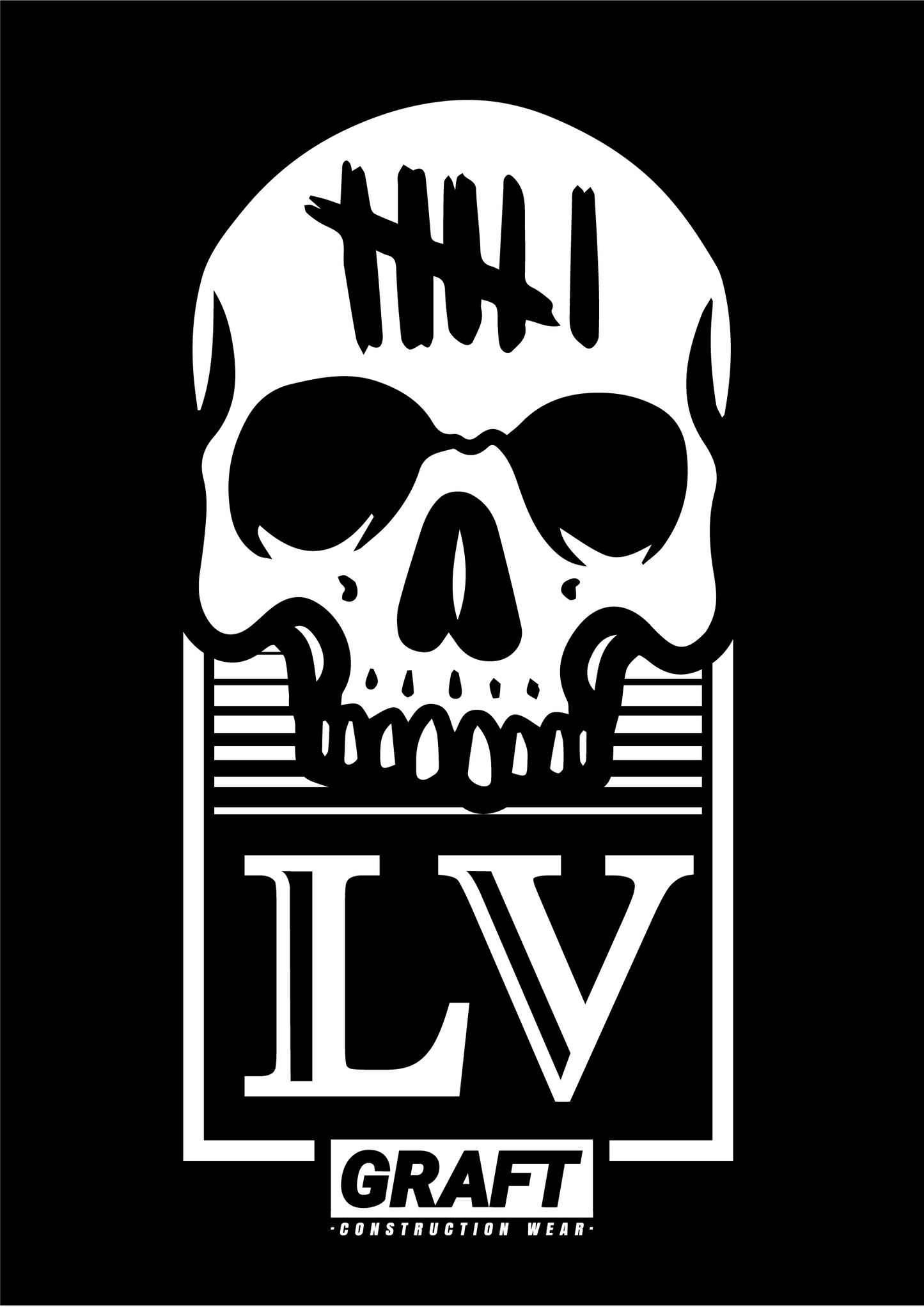 PREMIUM SKULL 6X55 CODE HOODIE