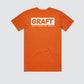 ORANGE CONSTRUCTION TEE